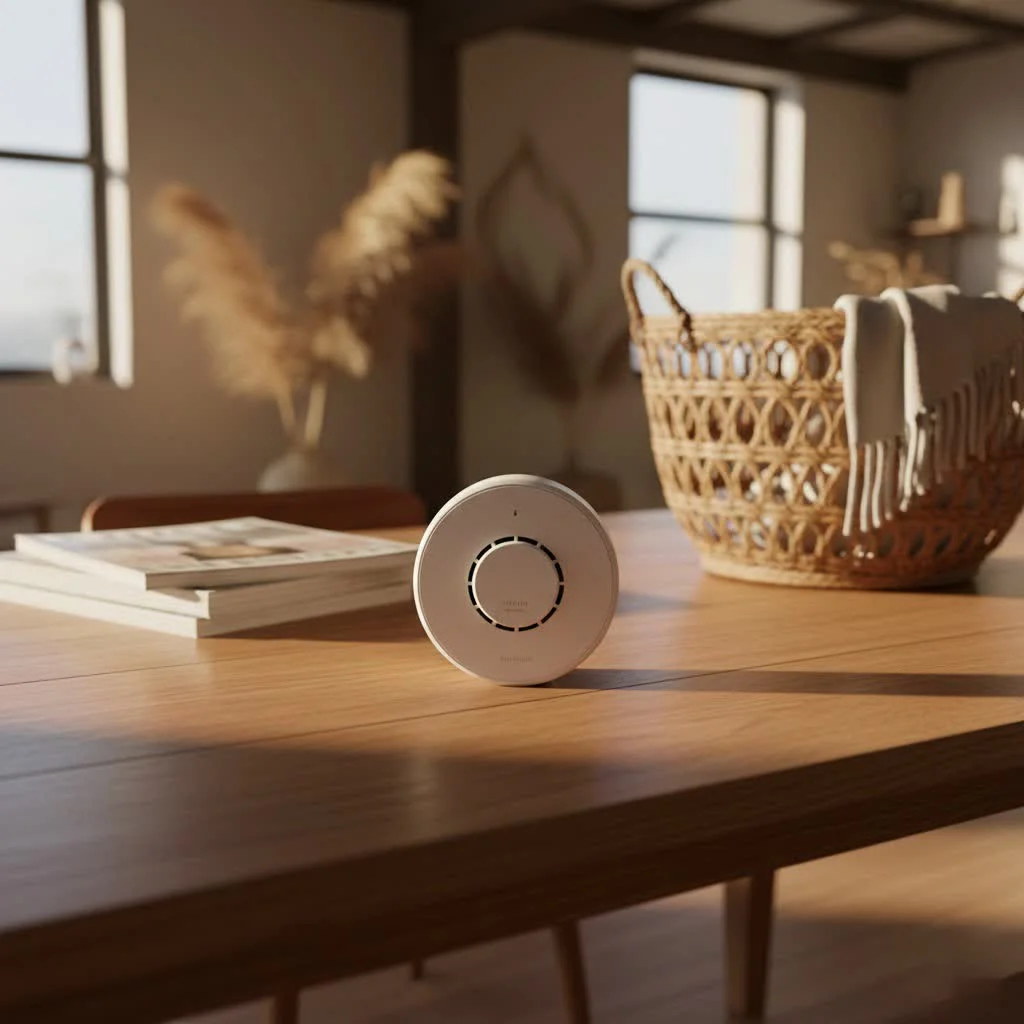 Kidde hardwired smoke detector for home safety