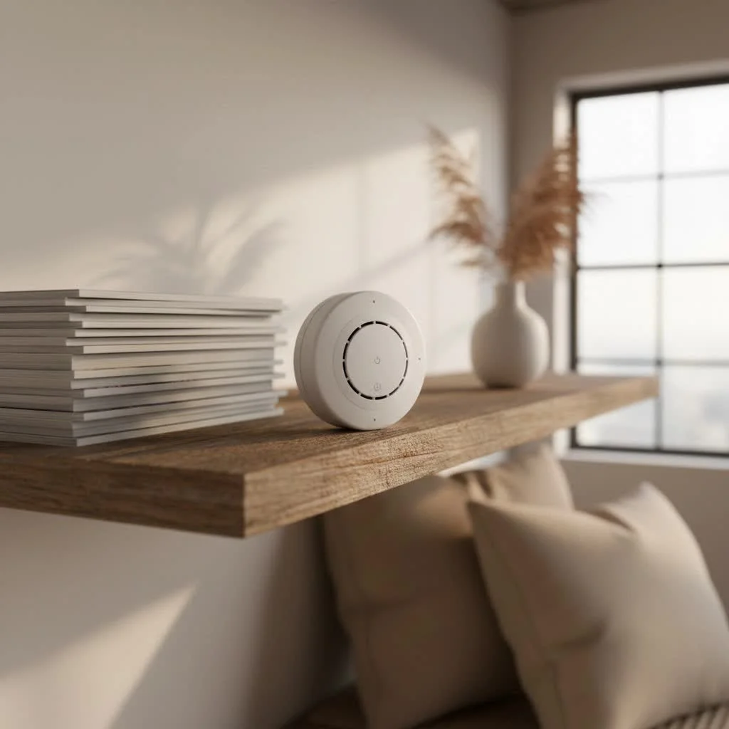 Electric smoke detector for home safety